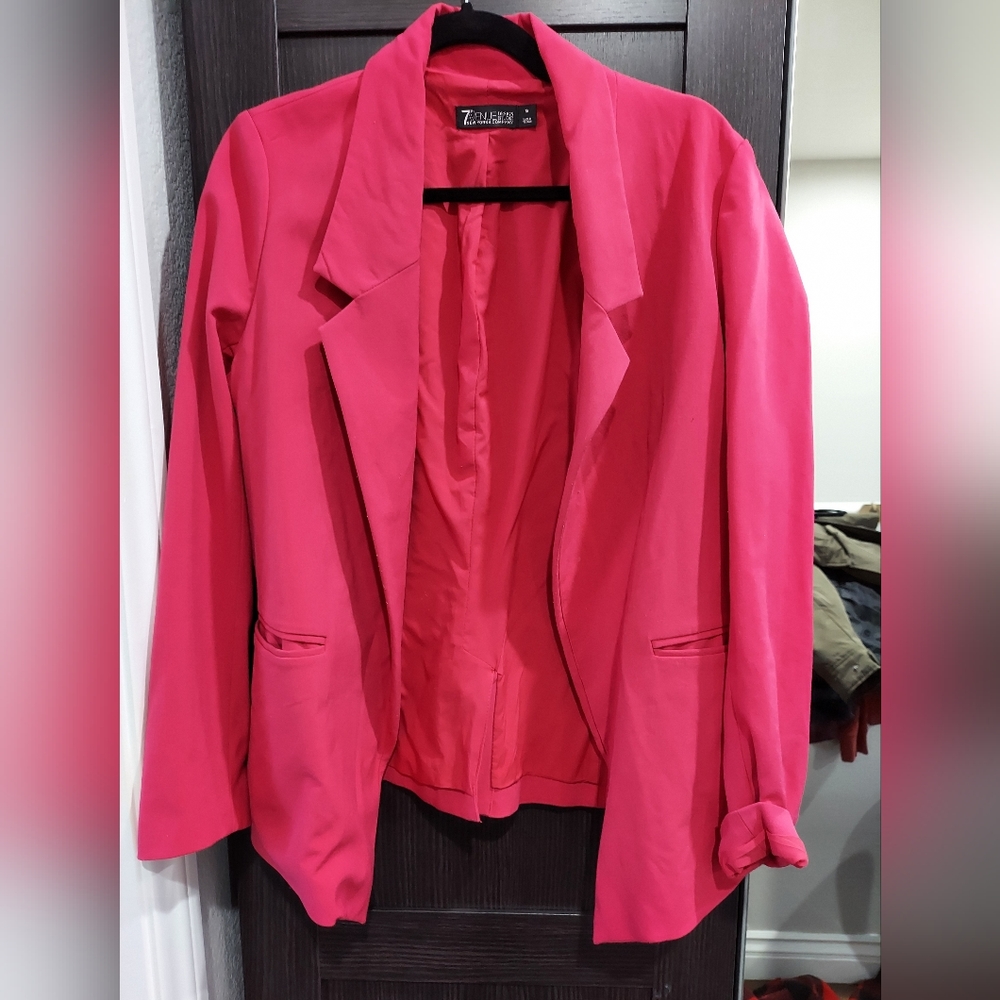 Pink Blazer